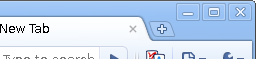 Right of Chrome Titlebar when not maximised