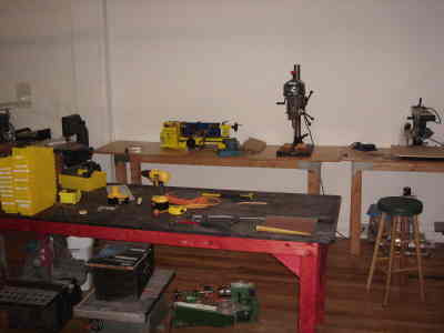 Drill presses and other heavy equipment