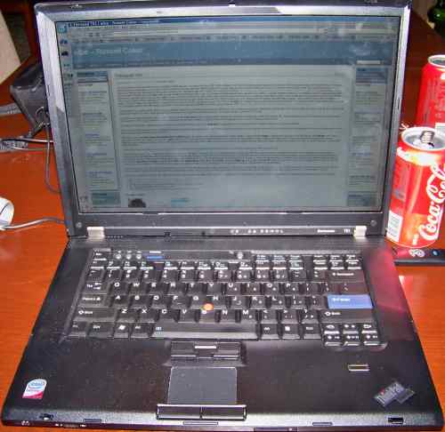 picture of my new Thinkpad T61