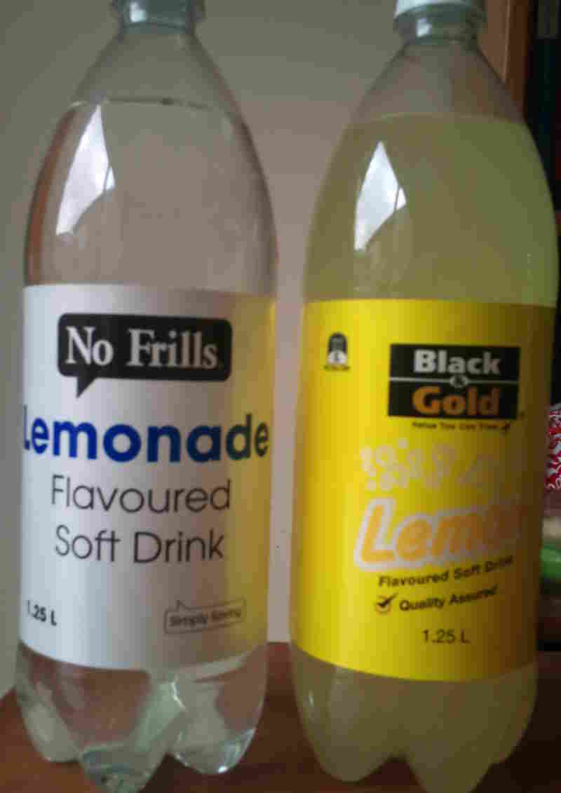 lemonade flavored fizzy drink