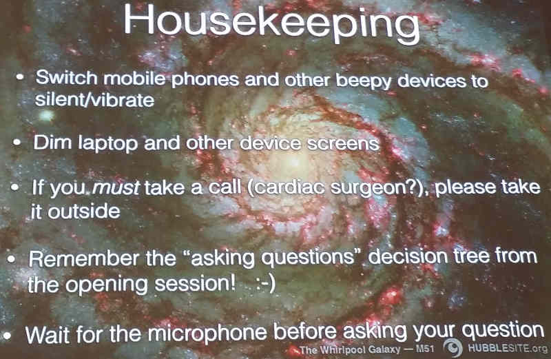 Astronomy Miniconf suggestions for delegates